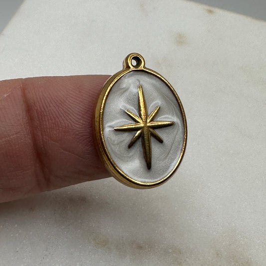 Charm en Stainless Steel esmaltado