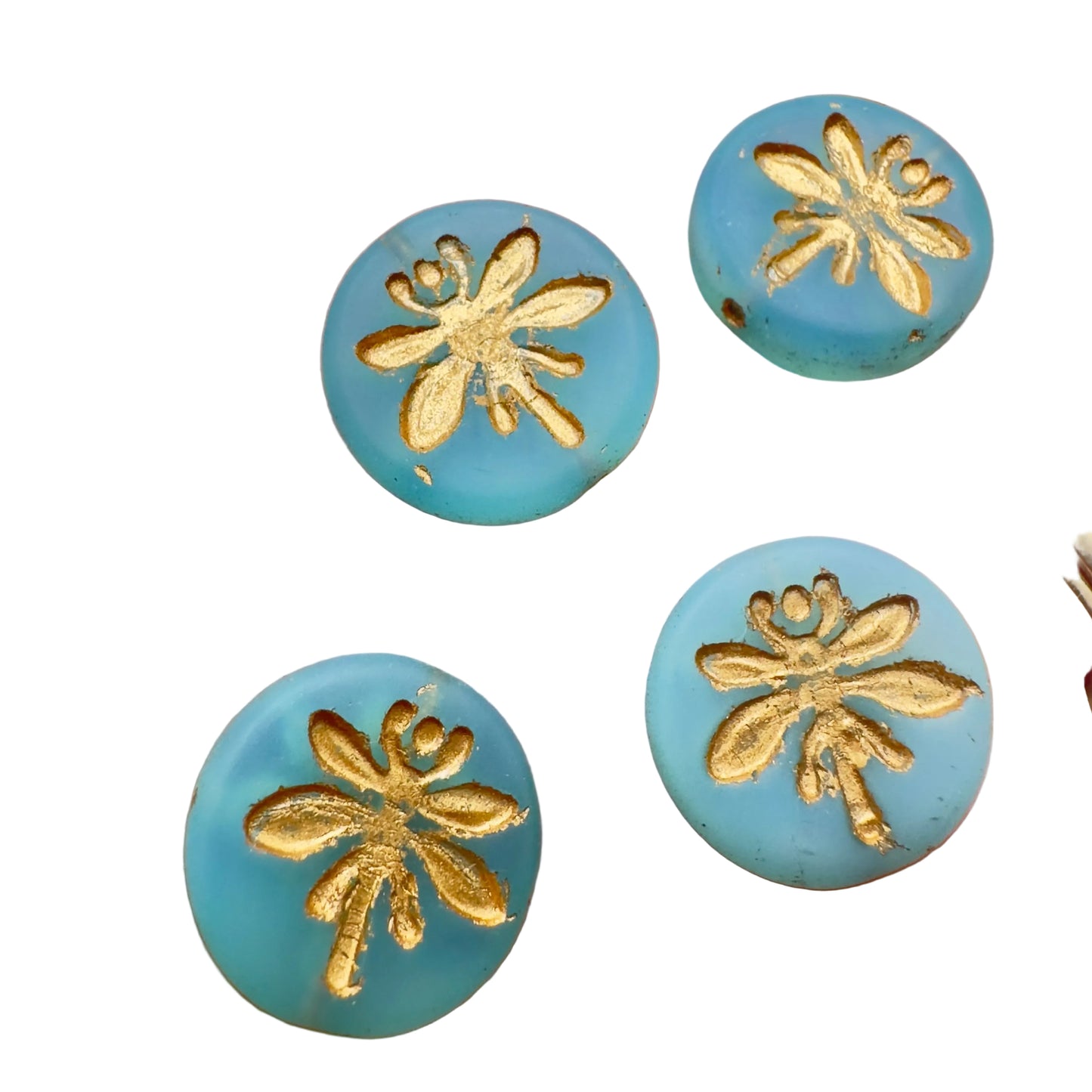 Libélula Cristal Checo 18mm