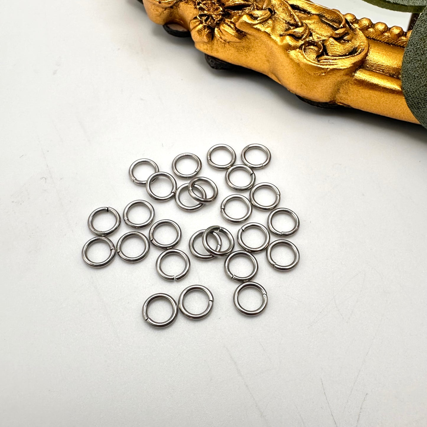 Argollas en Stainless Steel abiertas