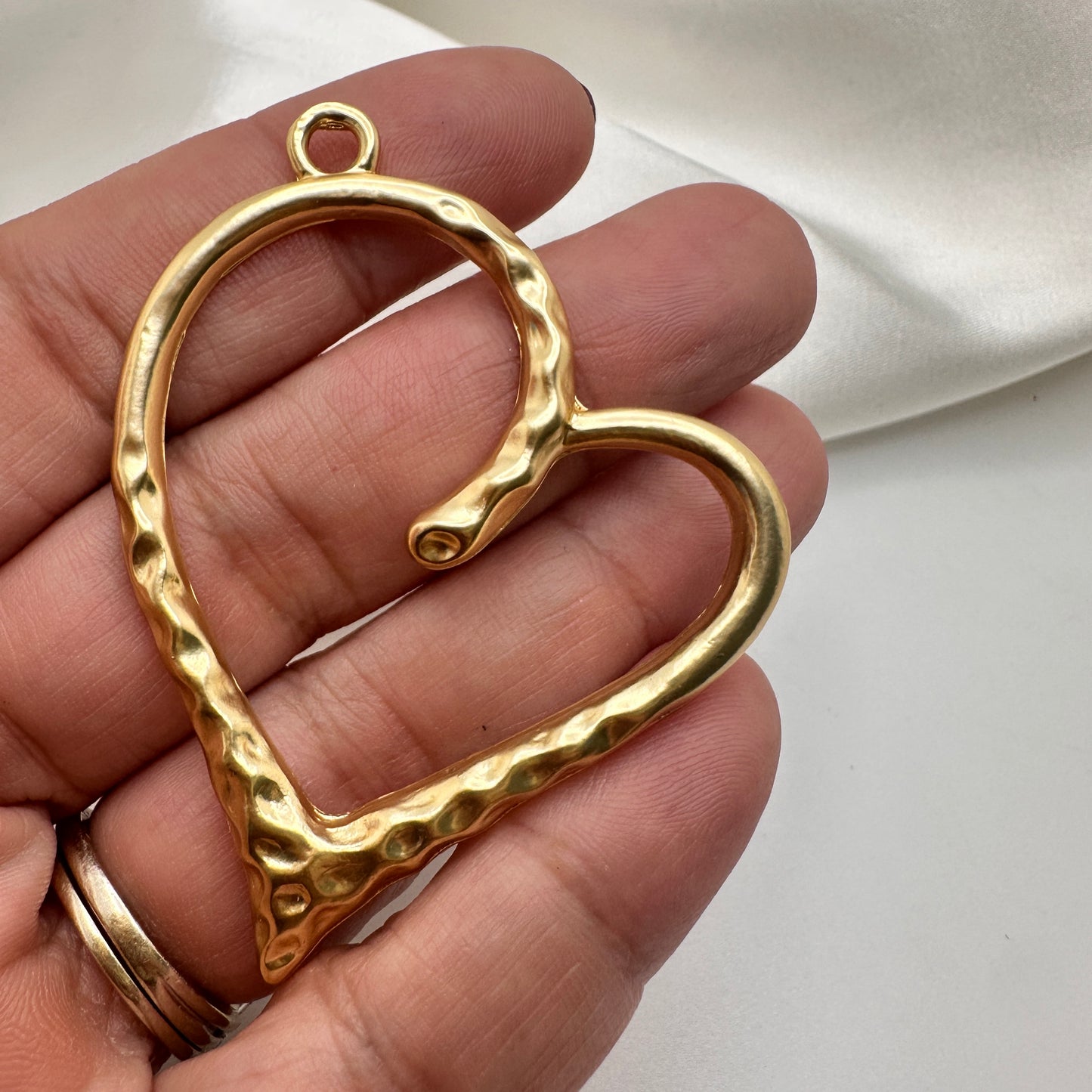 Pendant Corazon Martillado