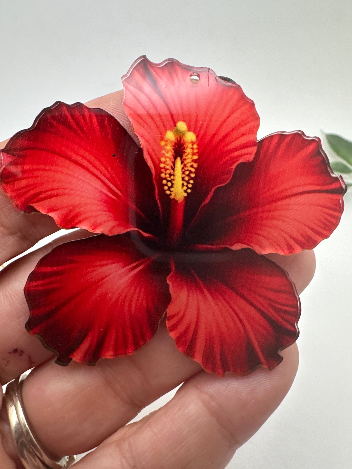 Amapola Pendant 55mm Acrílico