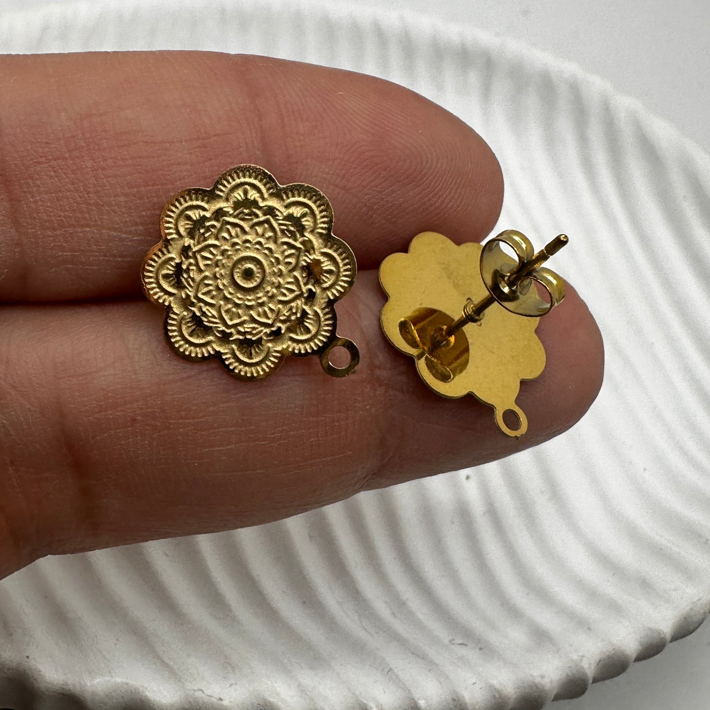 Bases para hacer aretes en Stainless Steel