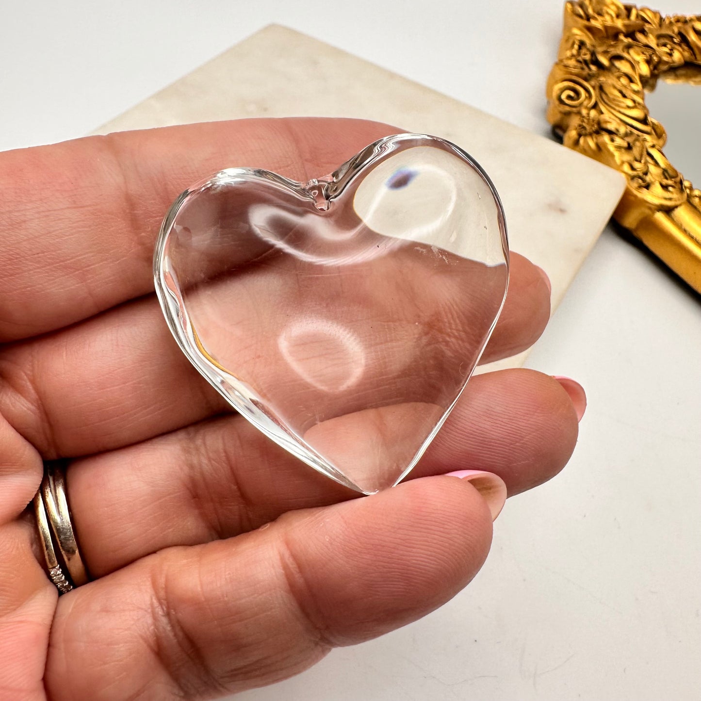 Corazon en Cristal Pendant