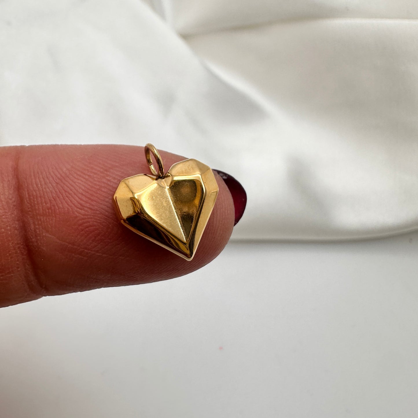 Corazón en Stainless Steel 3D