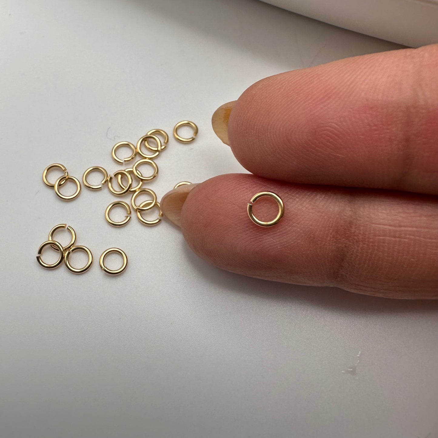Argollas en Oro Laminado 5x.08
