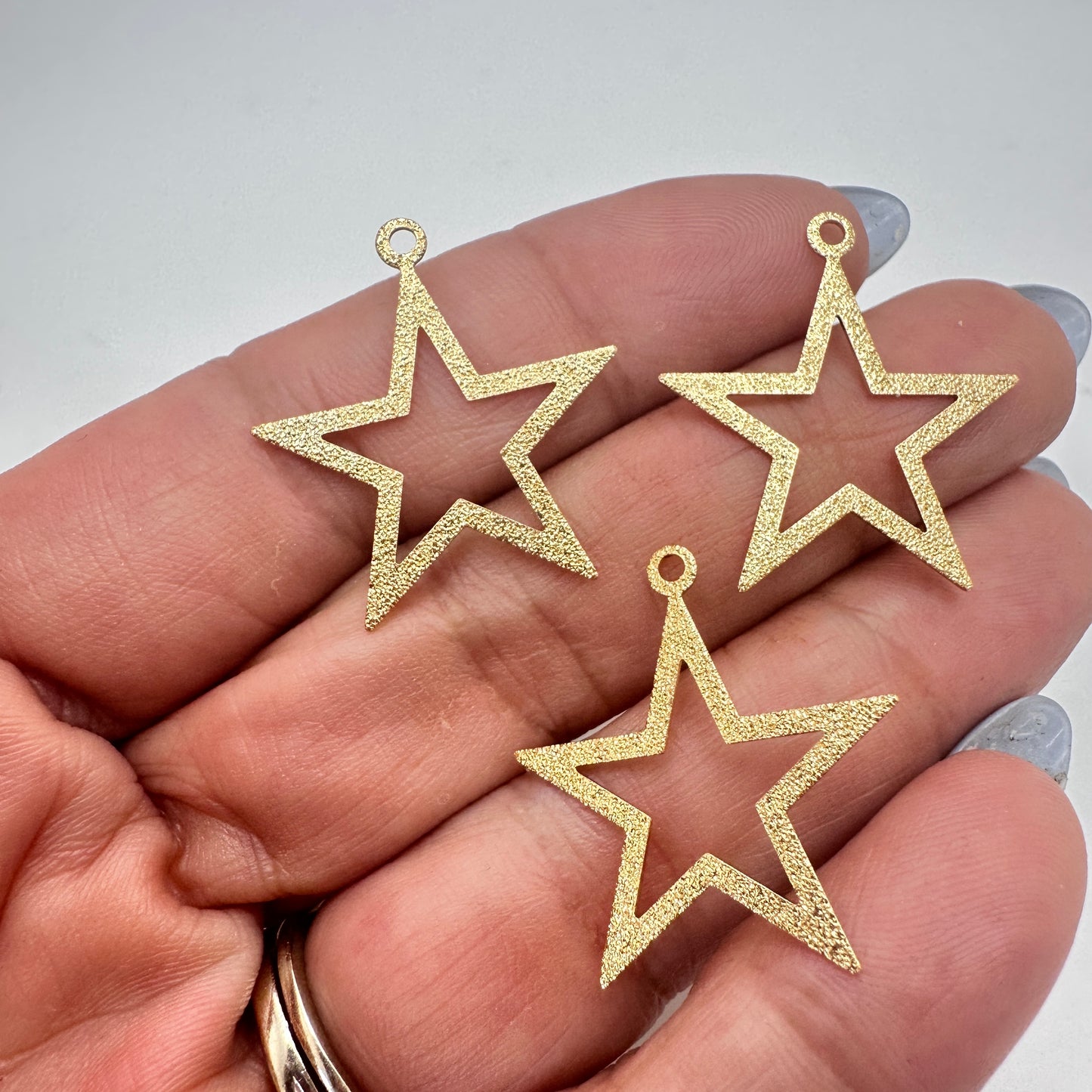 Dije de Estrella Gold Plated 18k