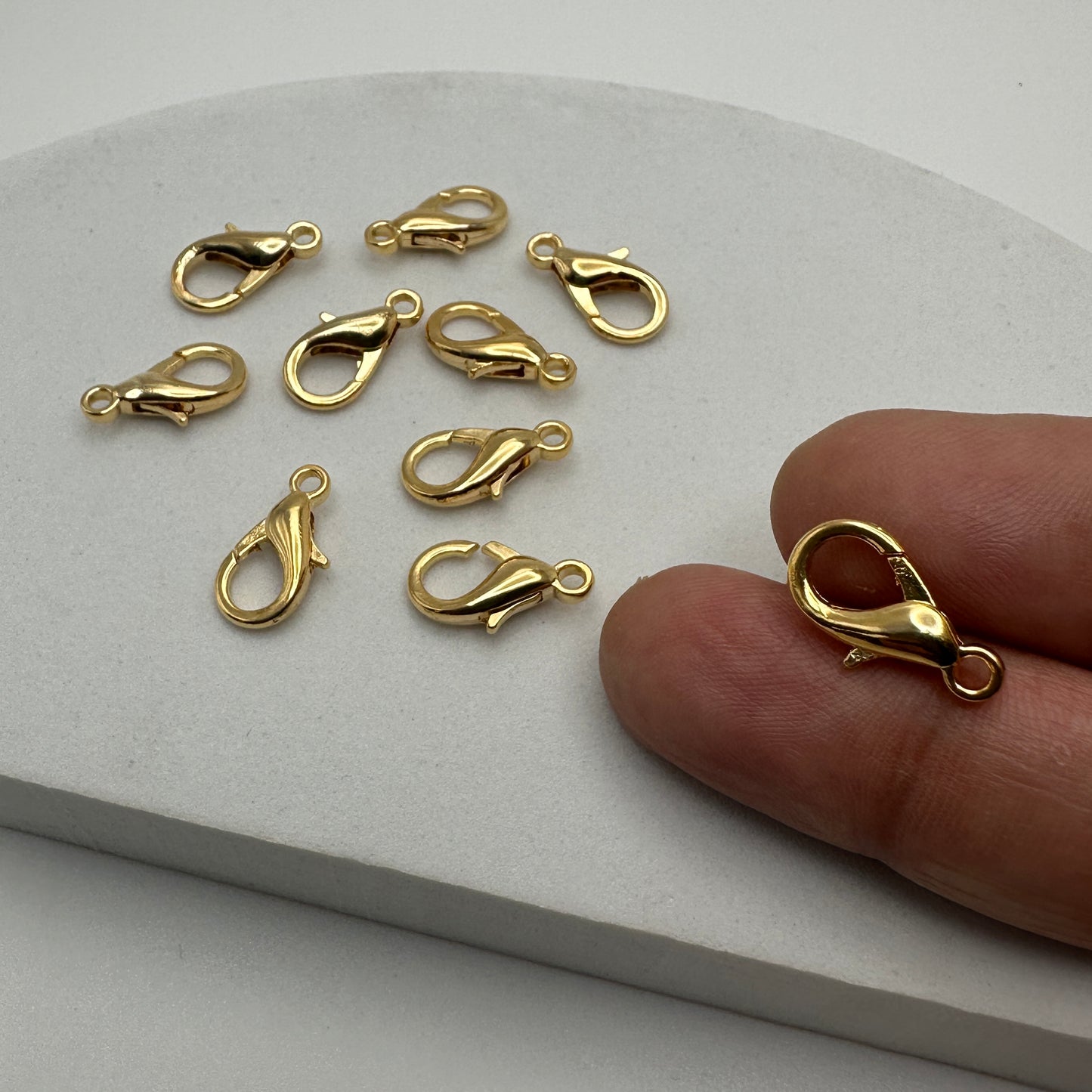 Cierres Oro Laminado 12mm