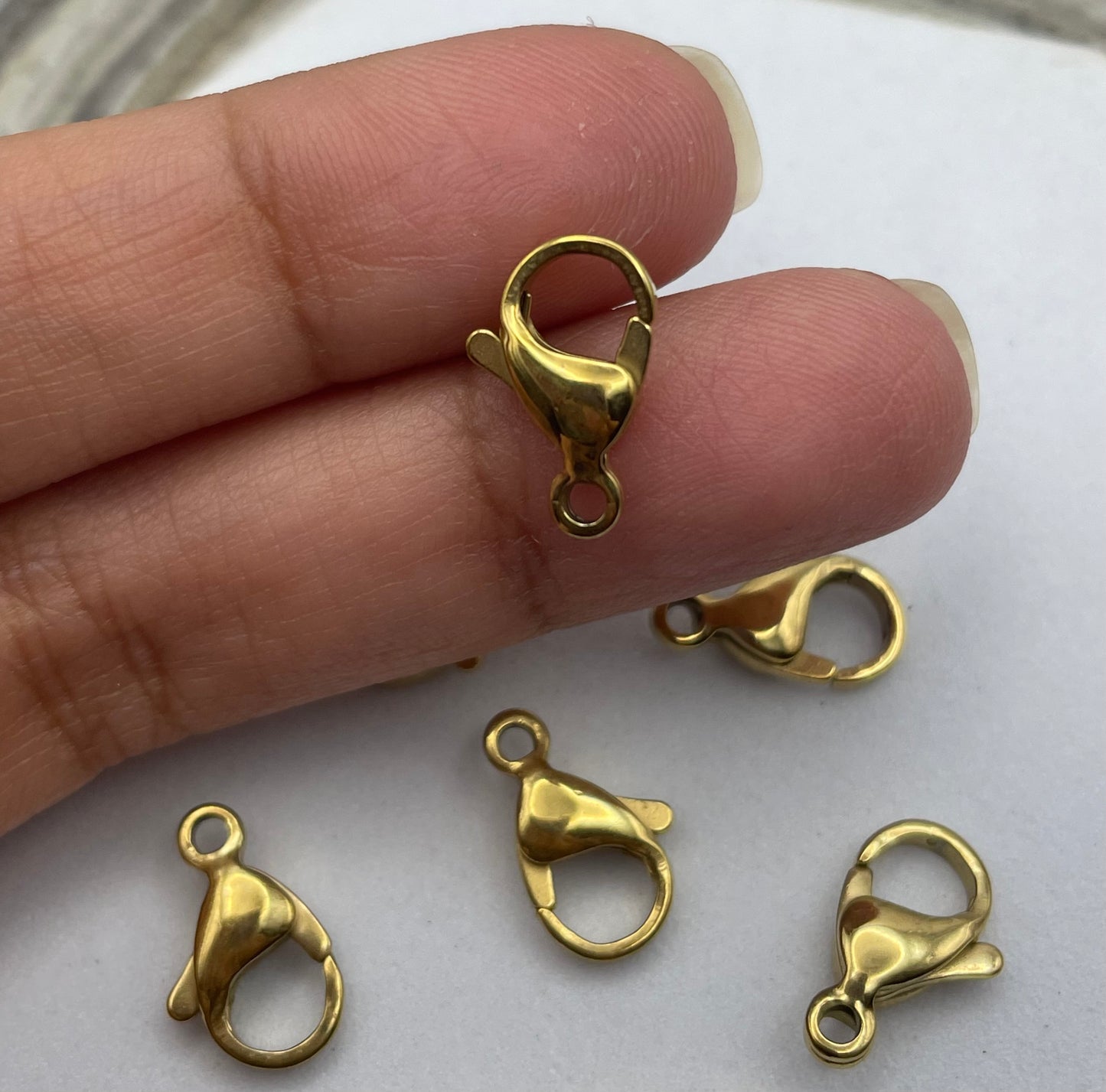 Cierre Lobster Dorado 304SS