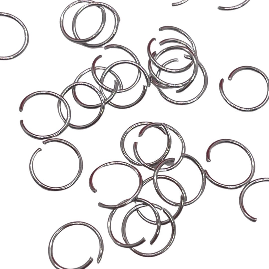 Argollas Jump Rings Stainless Steel 9mm