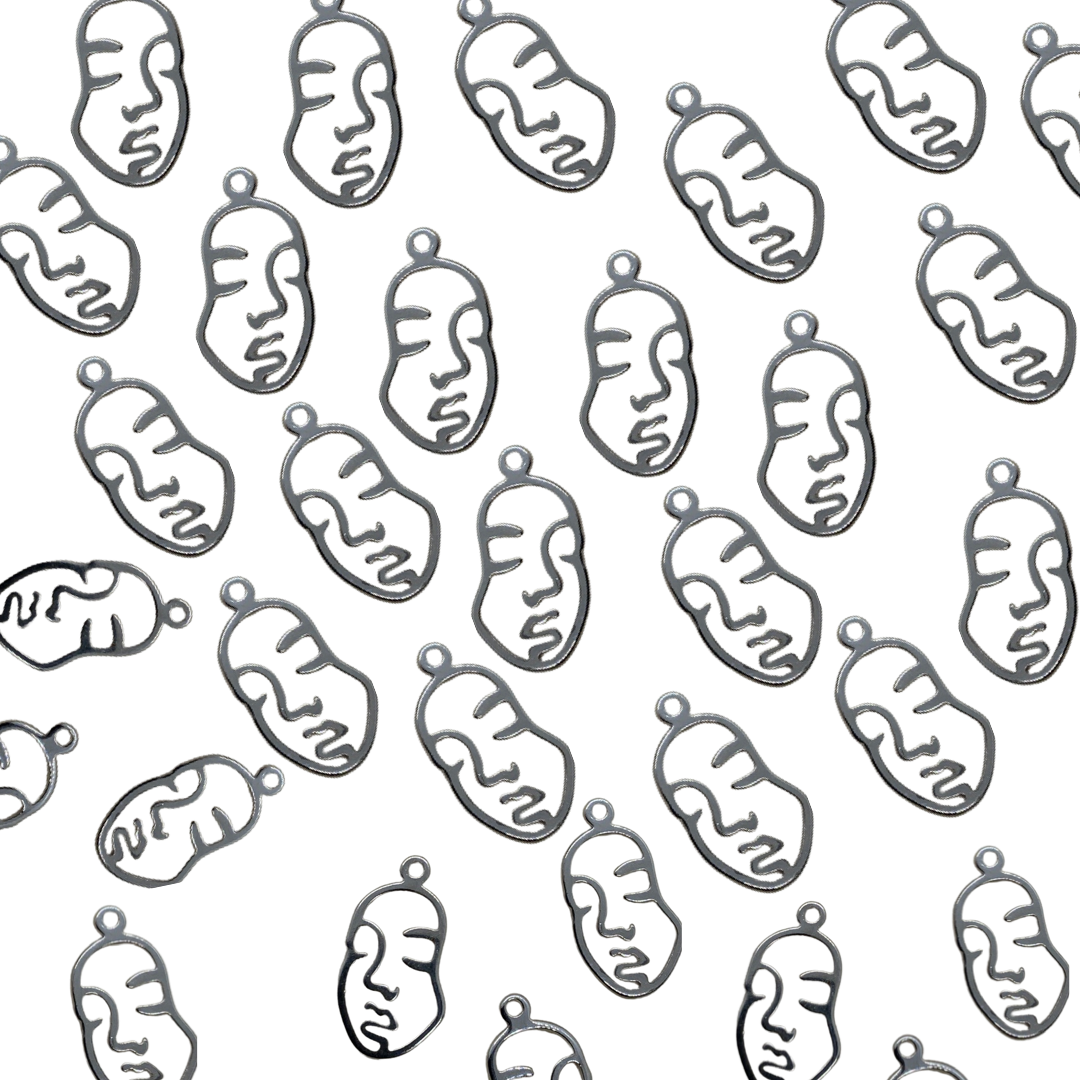 Charm con forma de Cara