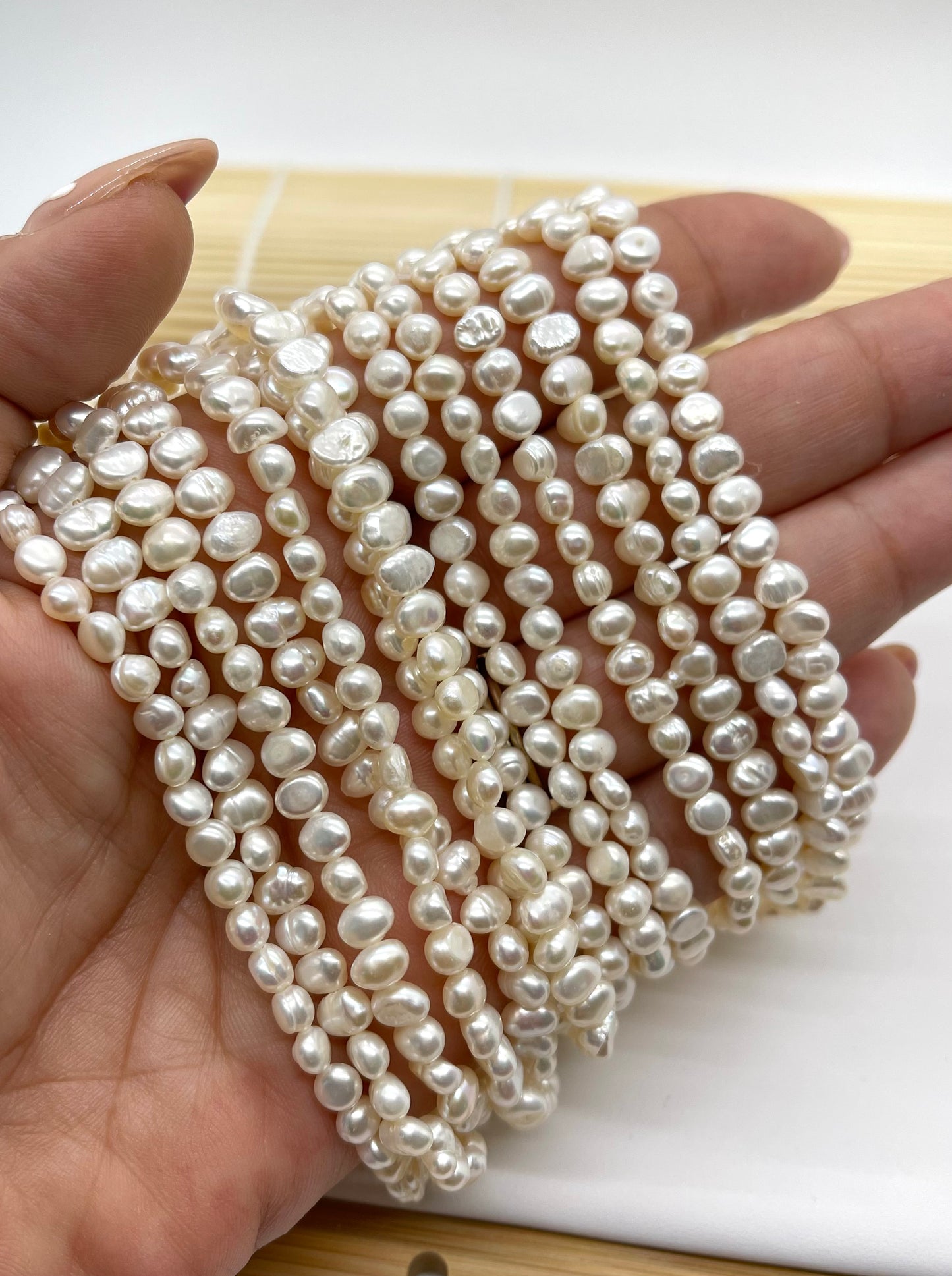 Perlas de Agua Dulce Potato 5mm