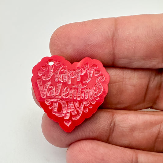 Corazón Pendant con Mensaje