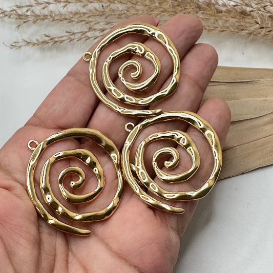 Pendant Espiral Stainless Steel