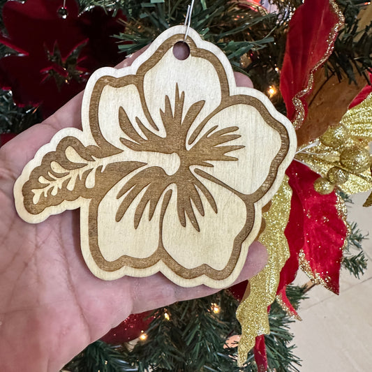 Amapola Engravada en Madera