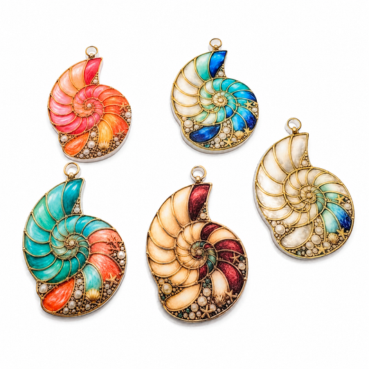 Caracoles (Nautilus) Acrilico