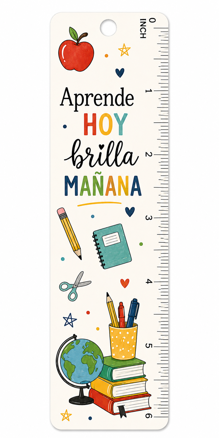 Maracadores de Libro en Acrílico impreso