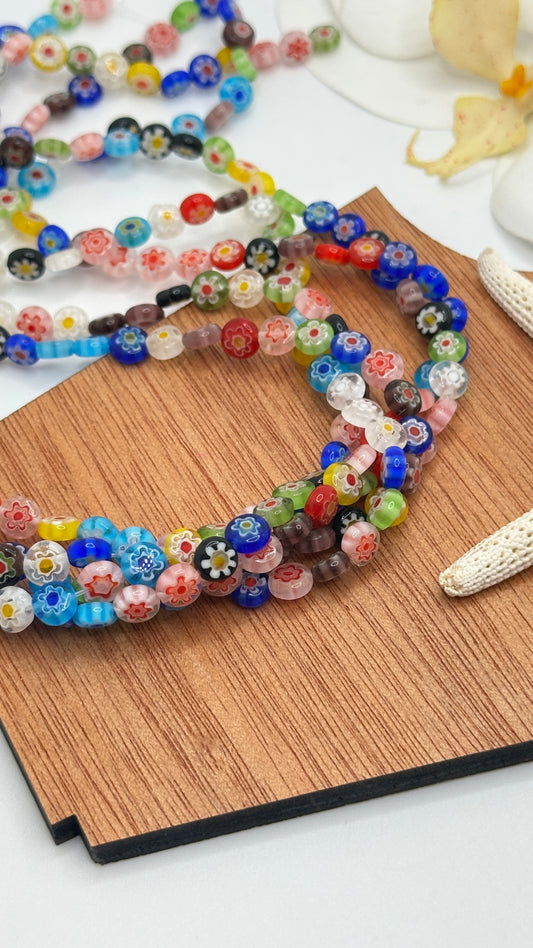 Millefiori Strands 6mm