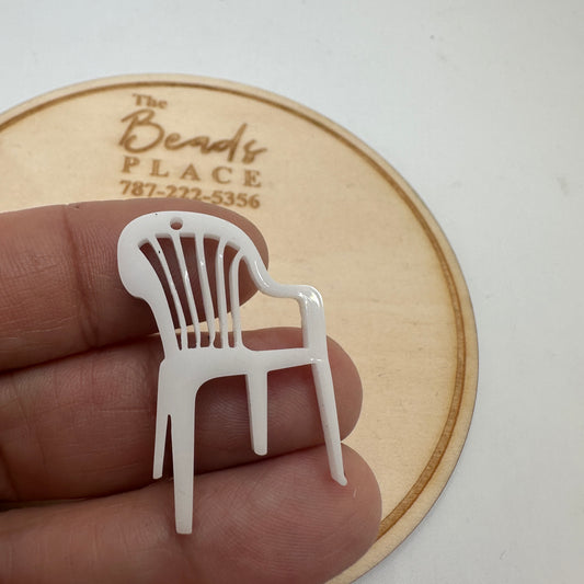 Silla Blanca en Acrílico