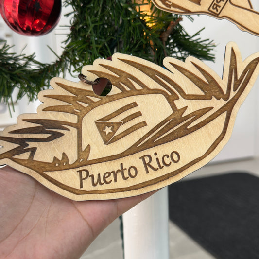 Pava engravada en Madera