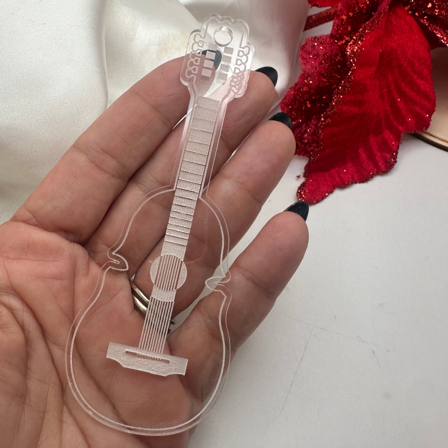 Adornos de Navidad en Acrílico Transparente