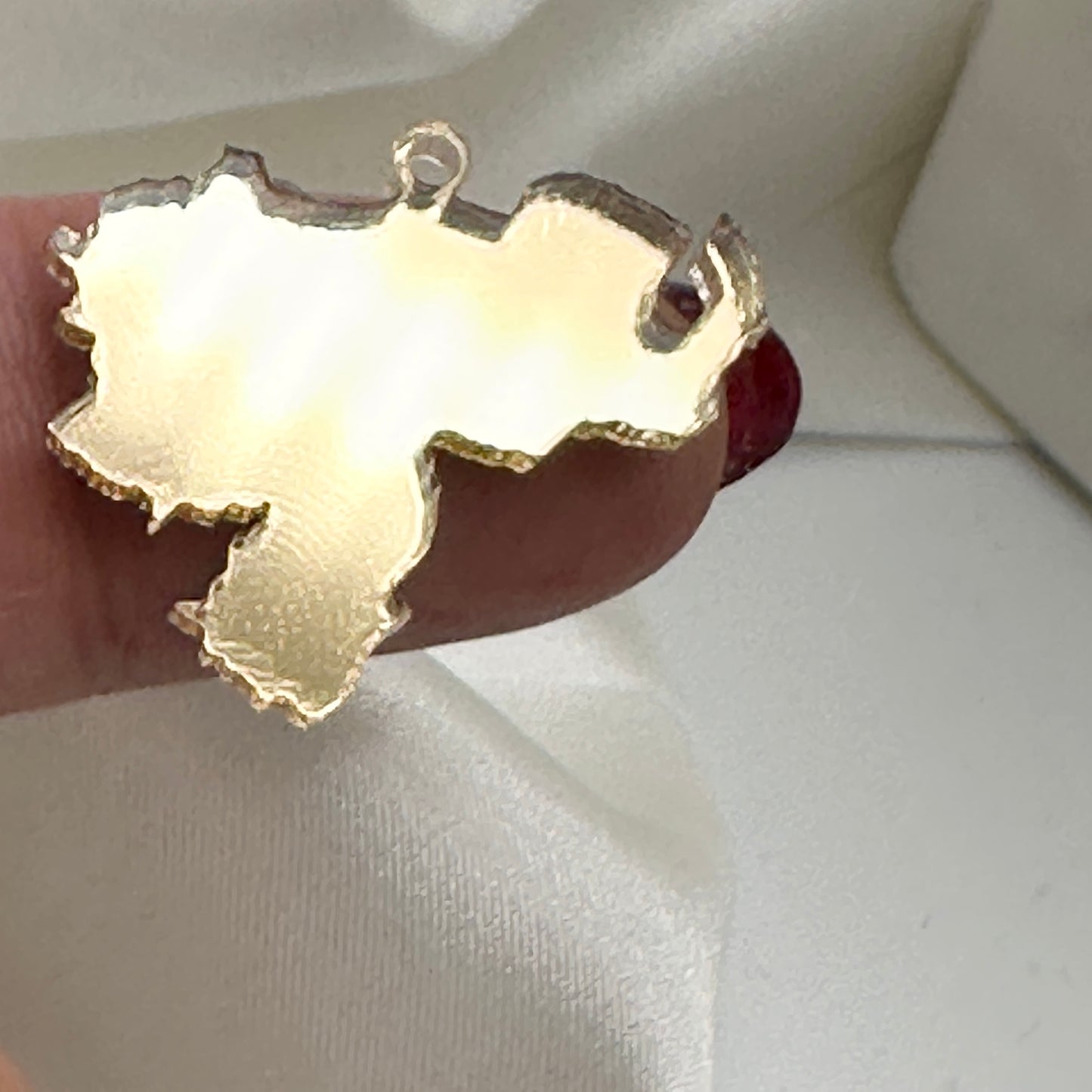 Venezuela Pendant en Acrílico Espejo