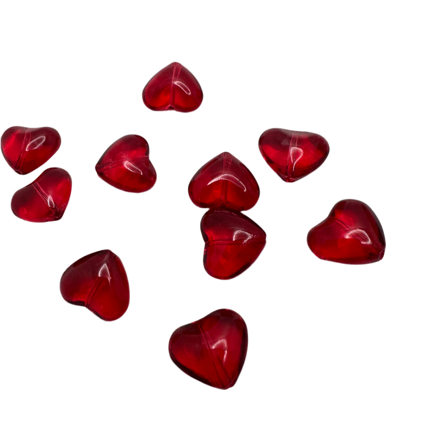 Corazones en Cristal