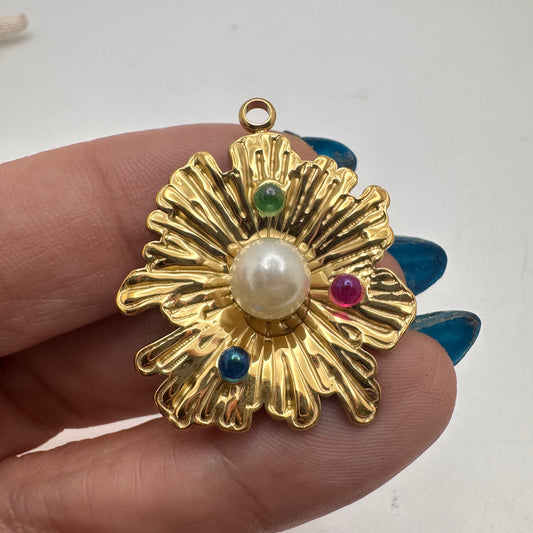 Flor en Stainless Steel