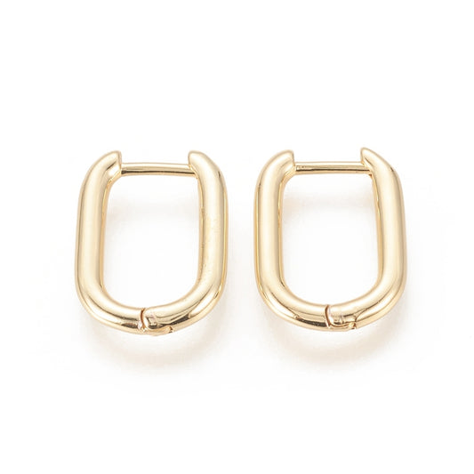 Aretes tipo Huggies GP18k