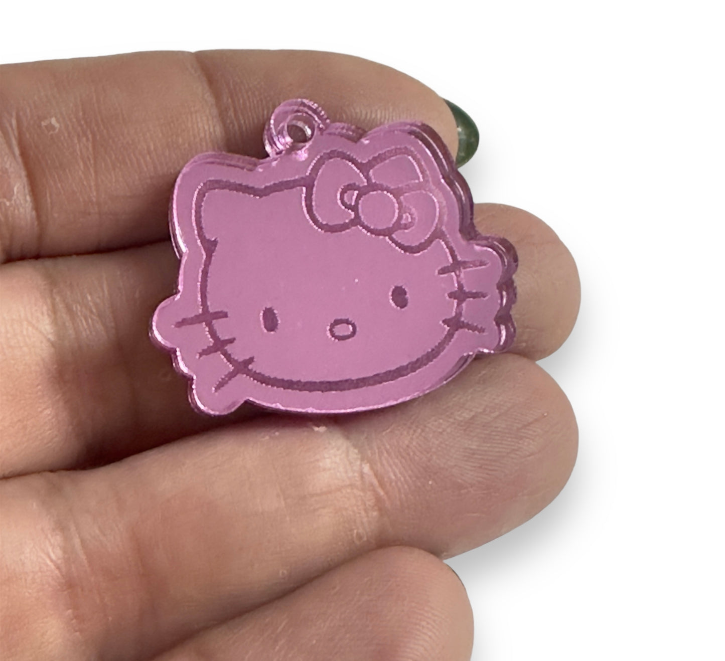 Kitty Charm Acrilico Espejo