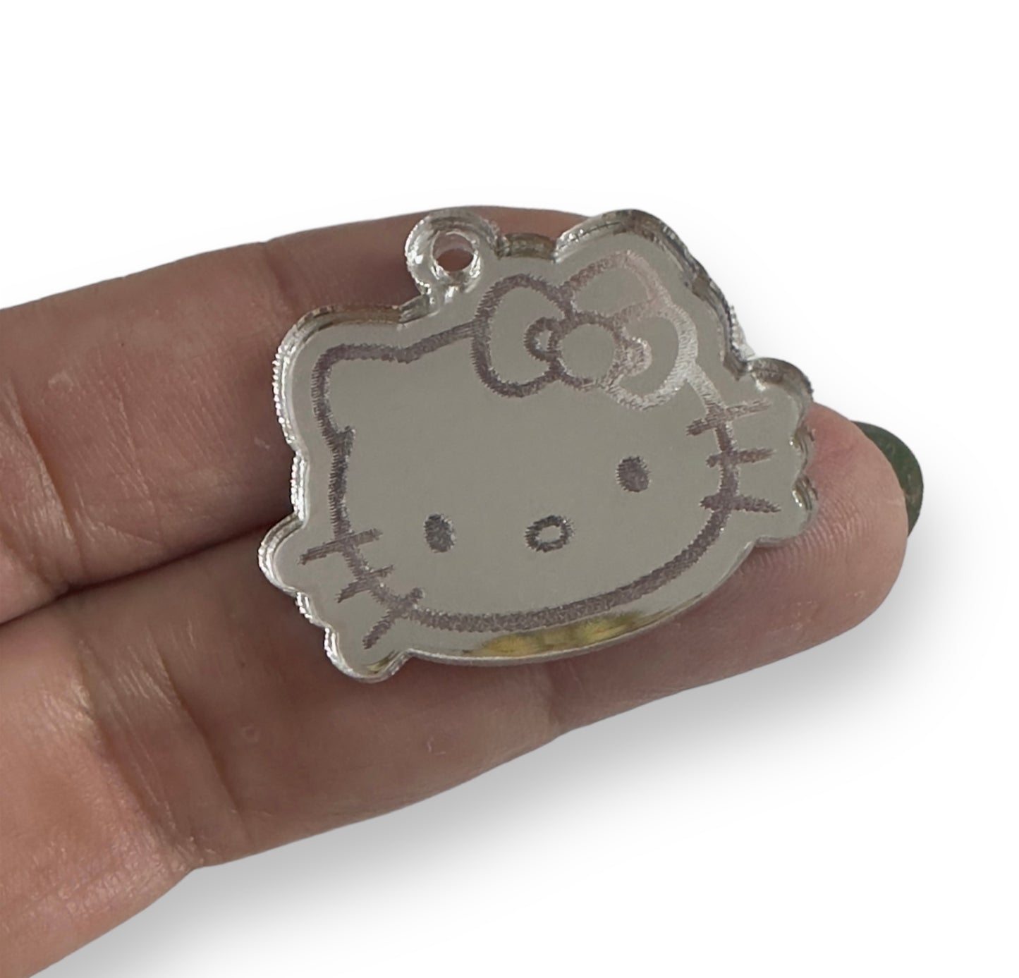 Kitty Charm Acrilico Espejo