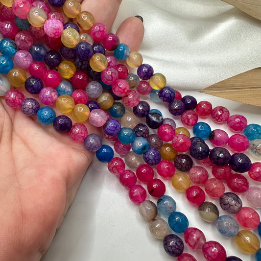 Agatas 8 mm Multicolor