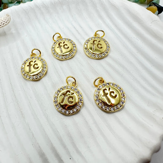 Charm Fe Gold Plated 18k