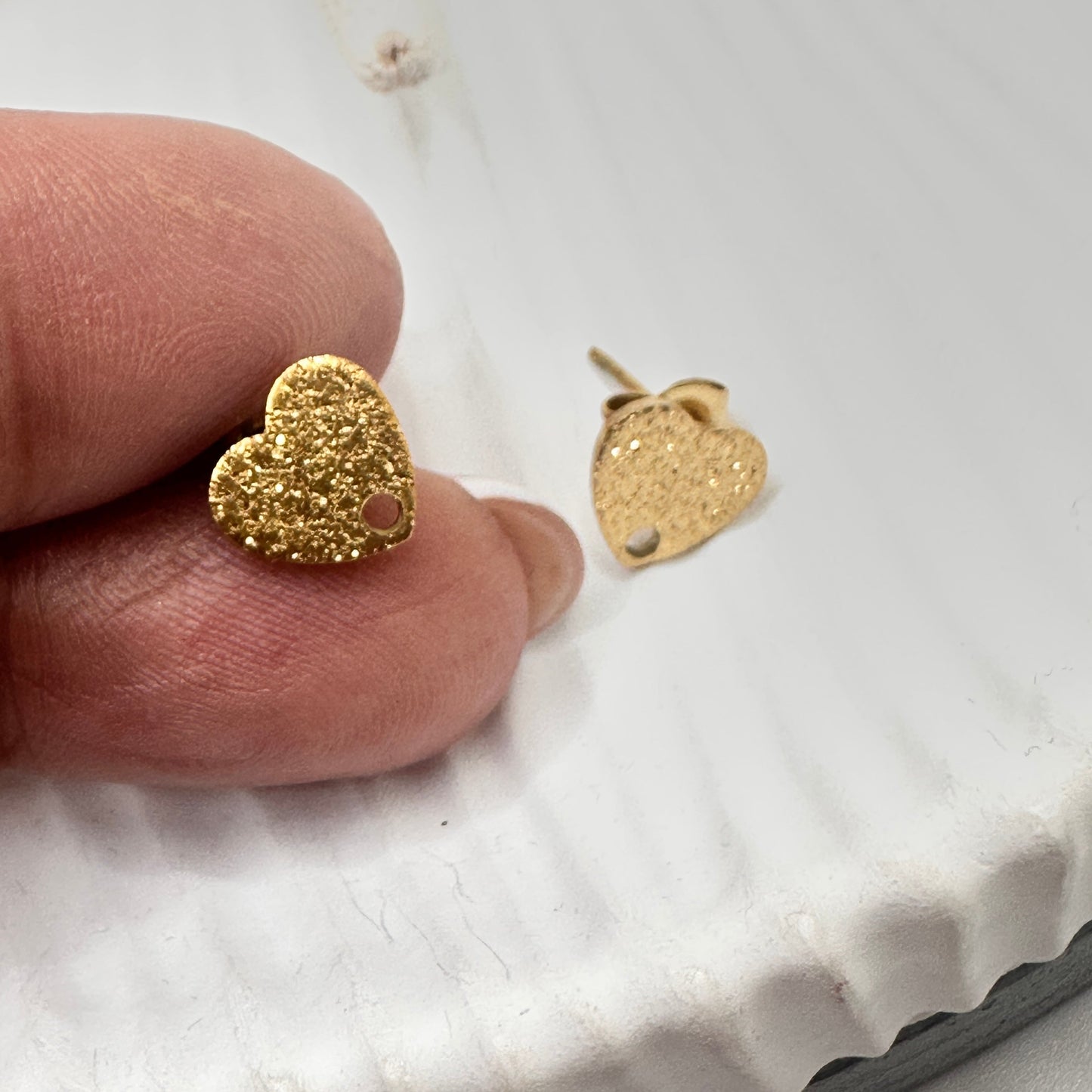 Base para Aretes en Stainless Steel