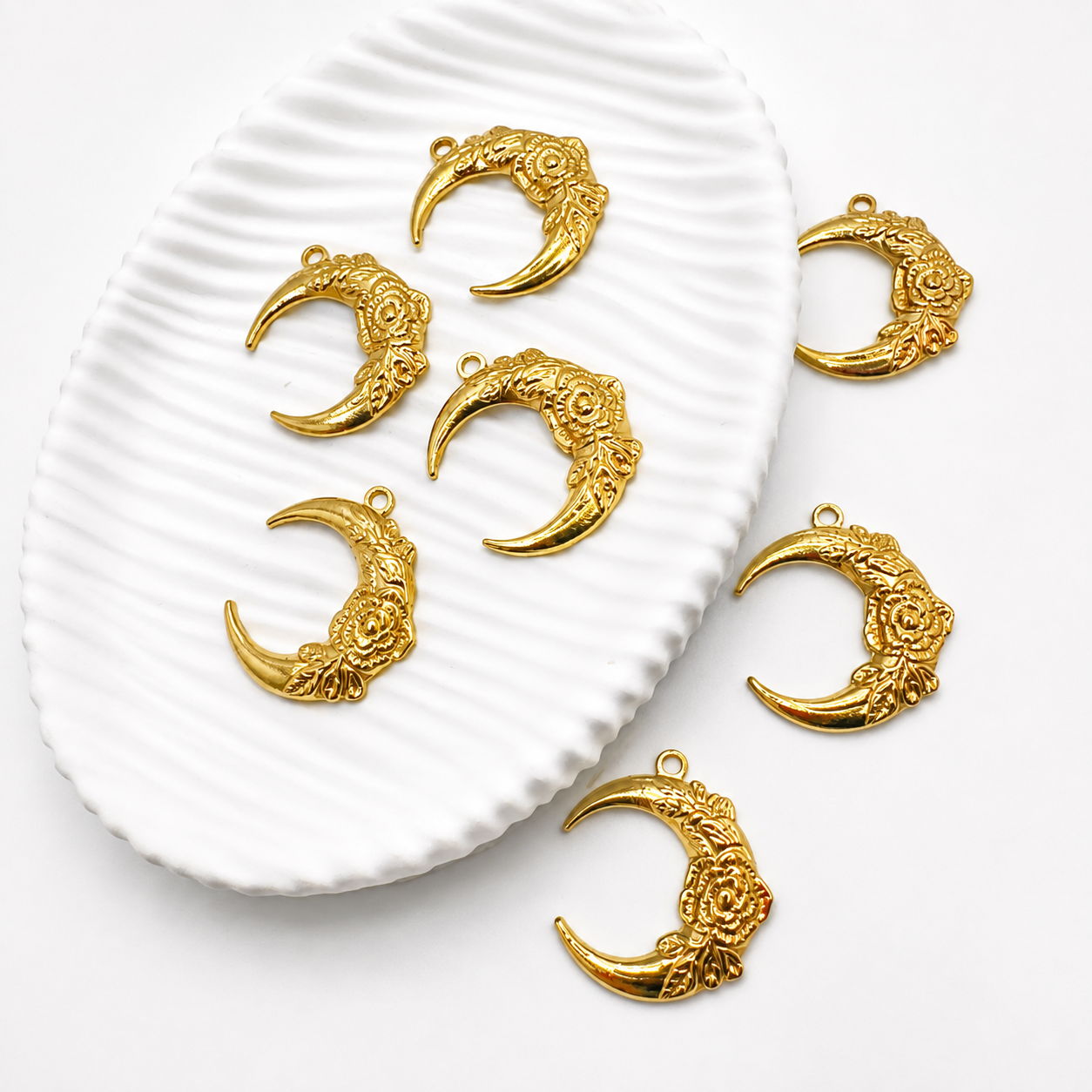 Charm de Luna  en Stainless Steel