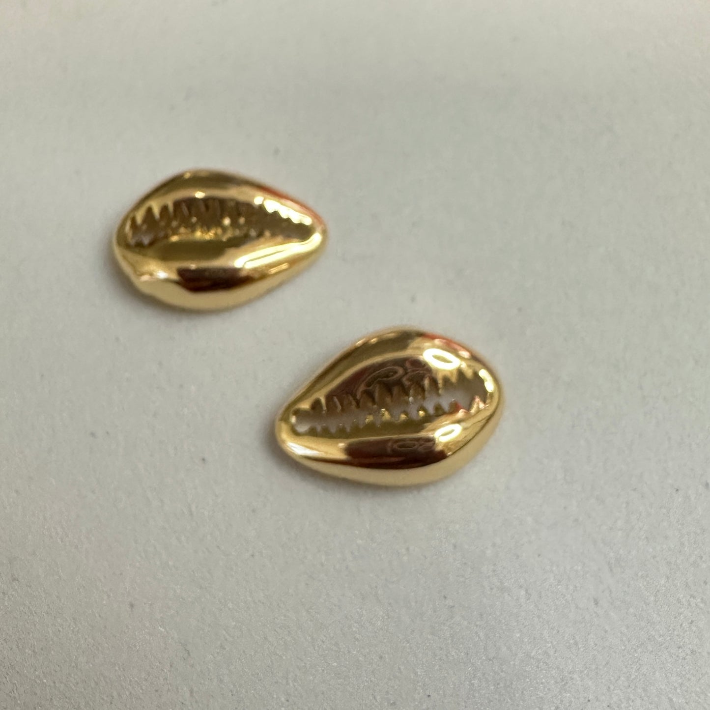Caracol Cowrie Shell Gold Plated