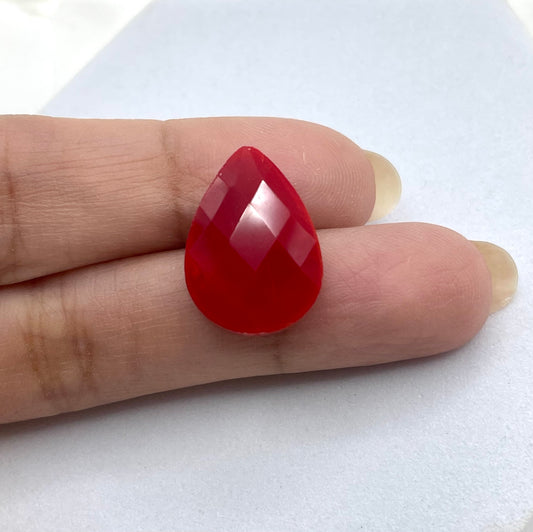 Cristales en Gota Rojos