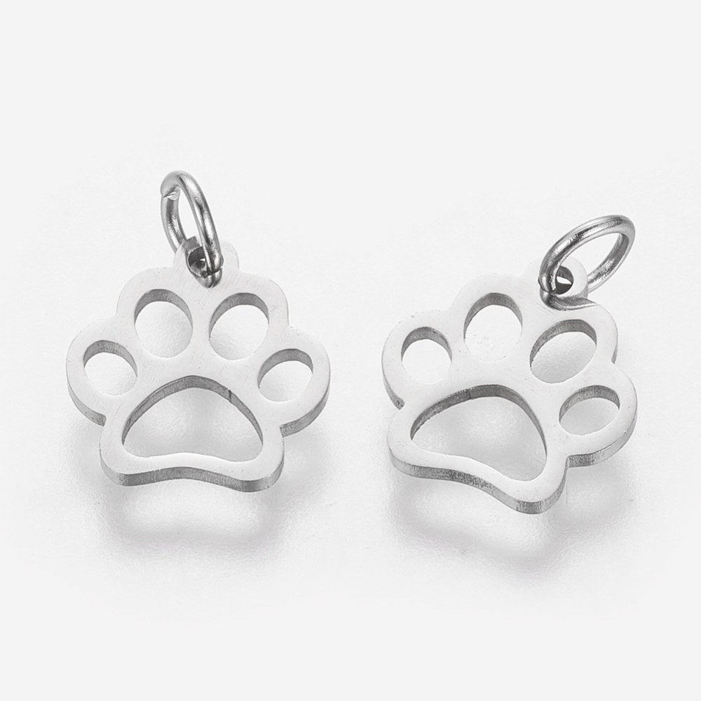 Huella de Perro en Stainless Steel