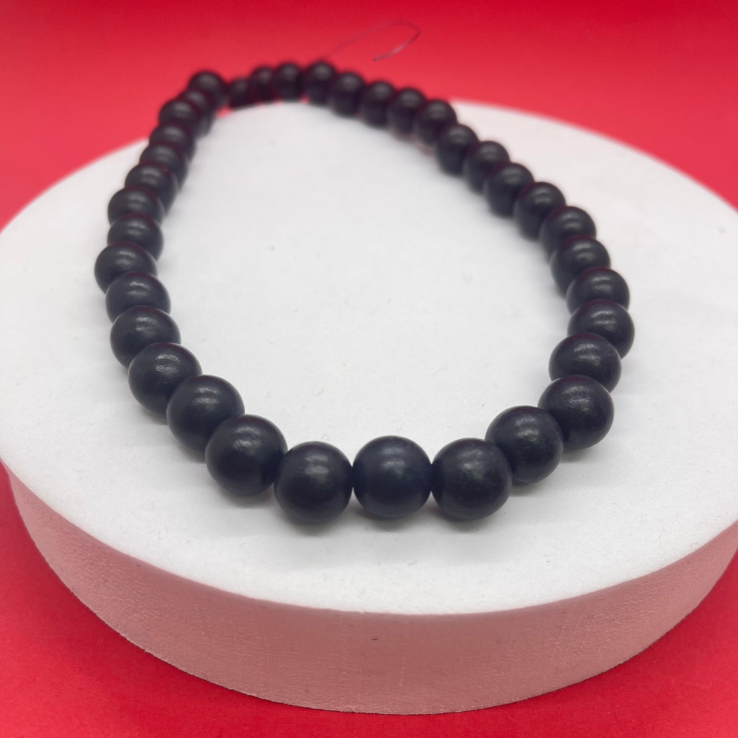 Beads Madera Negro 12mm