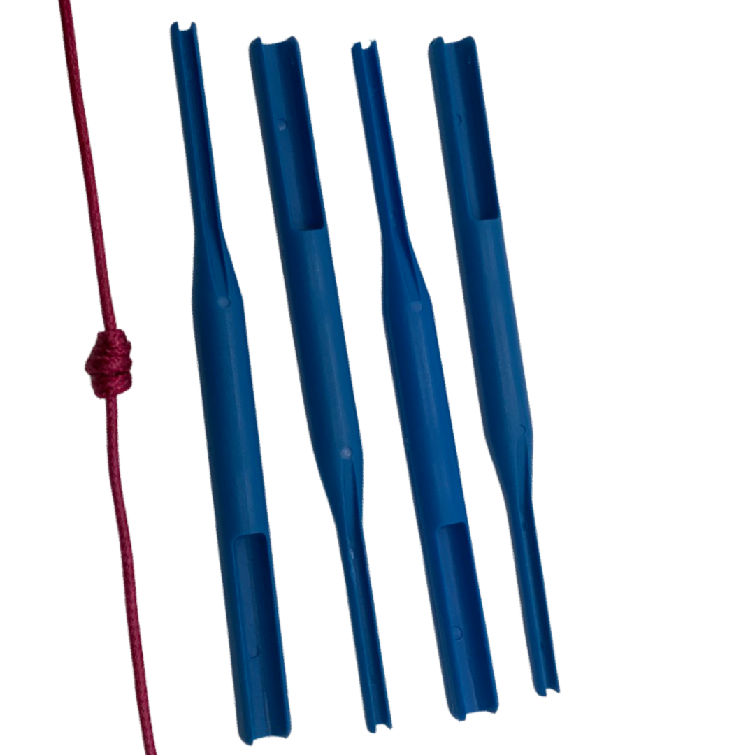 Material: plastico, herramienta para faciltar el hacer el nudo de rosario  Dimensión: 5 plgds  Color: azul  Cantidad: 1 herramienta  SKU: 105881  El color puede ser diferente al de la imagen debido a los diferentes dispositivos de visualización y la alteración de la imagen.     Este material es duradero. Para prolongar su longevidad, evite exponerlo al agua, lociones, perfumes o cualquier otro producto químico.  ——————  The color may be different from the image due to different display devices and image alt