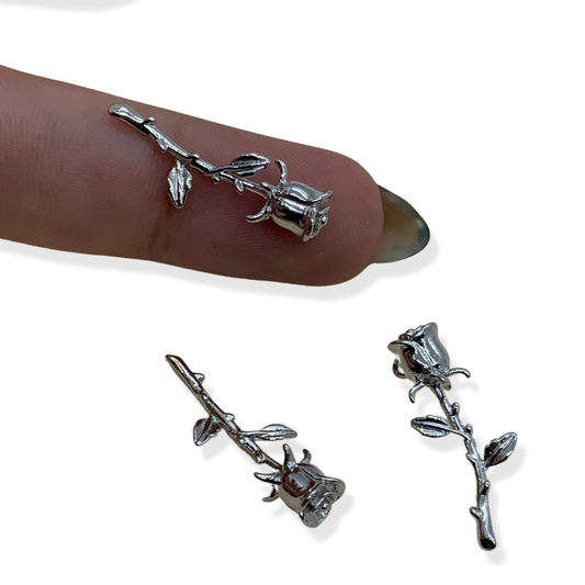 Charm en Forma de Rosa