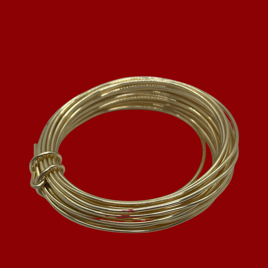 Alambre Dorado Gauge 14