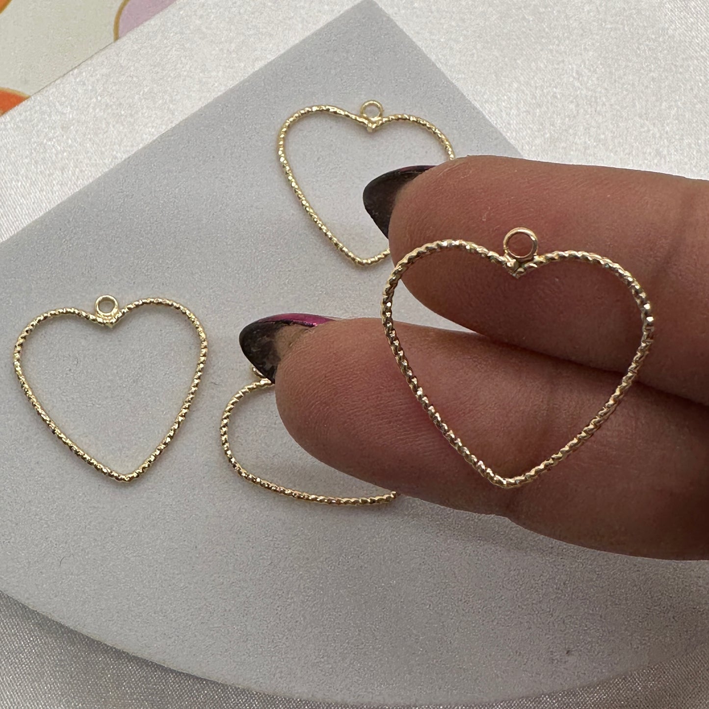 Charm Corazon Twisted Gold Plated 18k