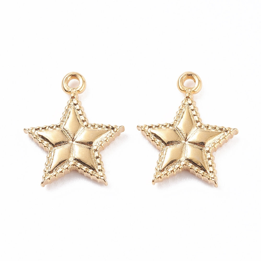 Estrella en Stainless Steel Dorado