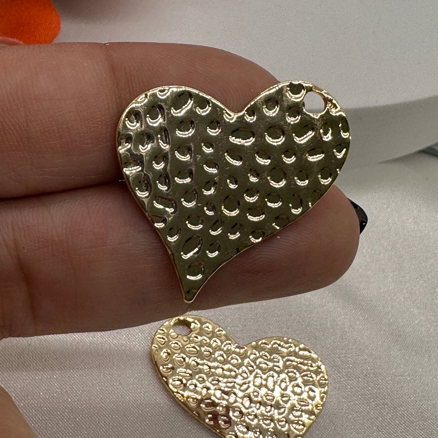 Hammered Heart pendant