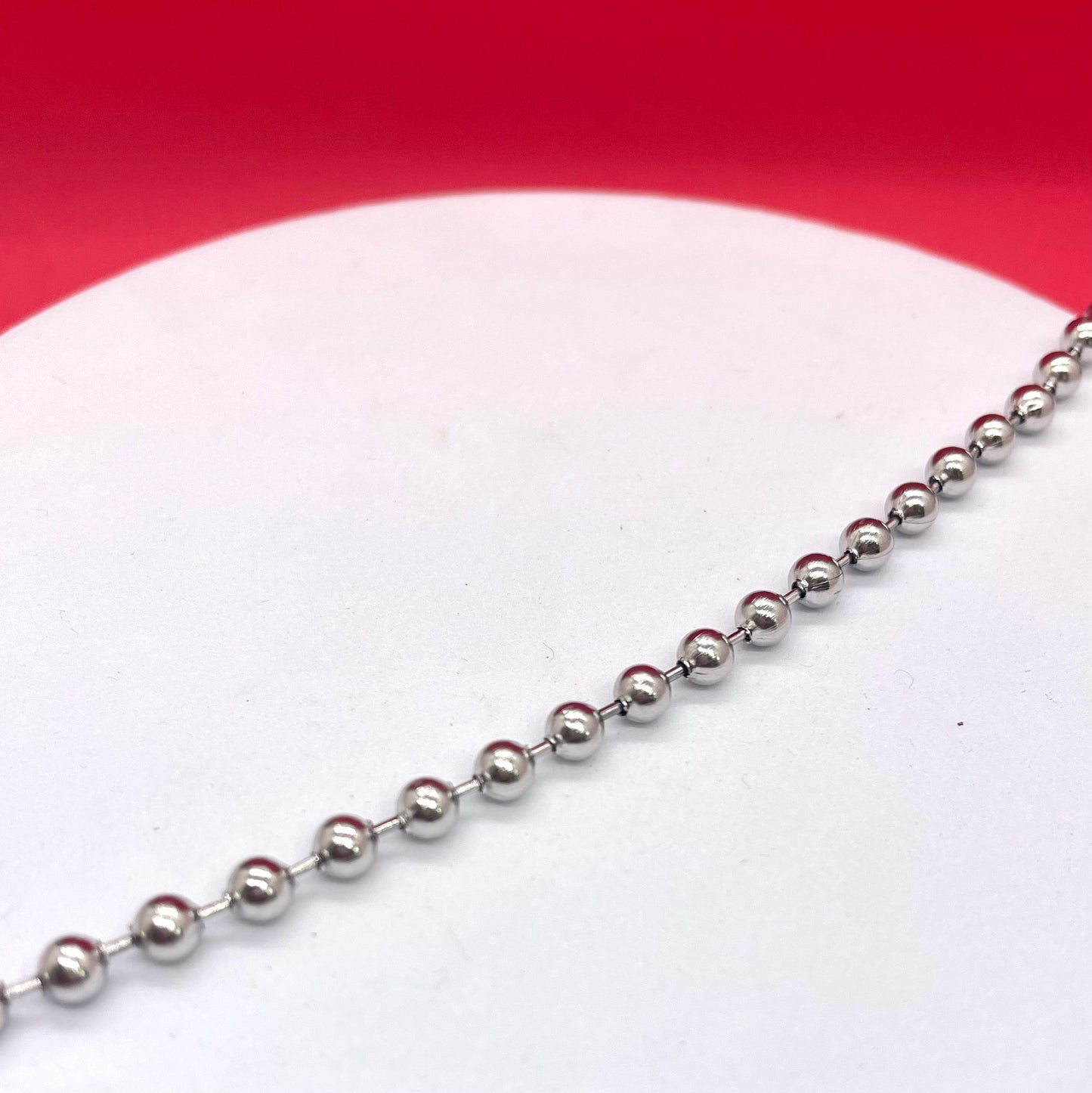Cadena Militar Stainless Steel 6mm