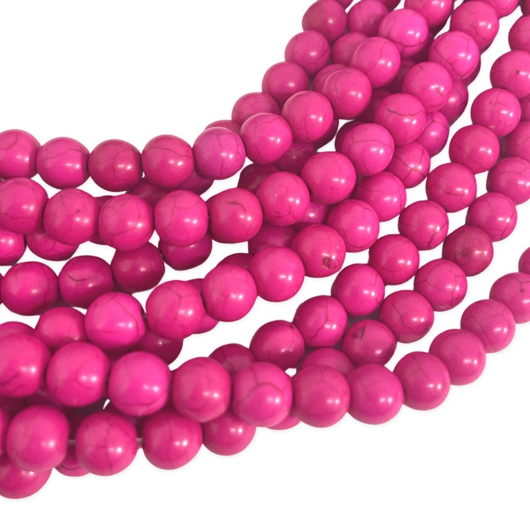 Pink Howlite 10mm